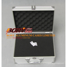 Estuche de herramientas de hardware de aluminio de metal estilo caja de transporte Tb-005